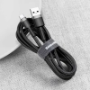 Kabel Baseus Cafule USB-A / USB-C QC 3.0 3A 0.5 m - czarno-szary