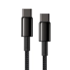 Kabel Baseus CATWJ-01 USB-C - USB-C PD QC 100W 5A 1m - czarny