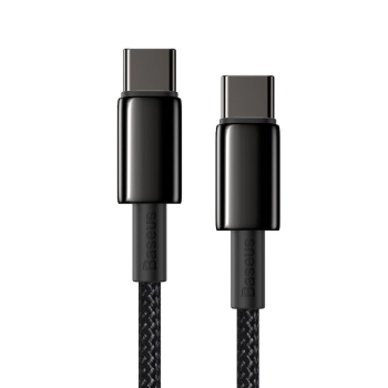 Kabel Baseus CATWJ-01 USB-C - USB-C PD QC 100W 5A 1m - czarny