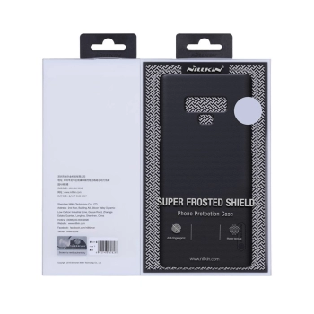 Nillkin Super Frosted Shield wzmocnione etui pokrowiec Samsung Galaxy A72 4G czarny