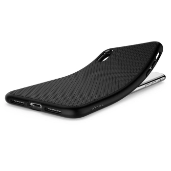 Etui Spigen Liquid Air na iPhone XR - czarny mat