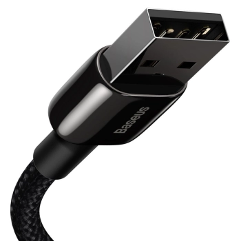 Baseus Tungsten kabel USB - Lightning 2,4 A 1 m czarny (CALWJ-01)