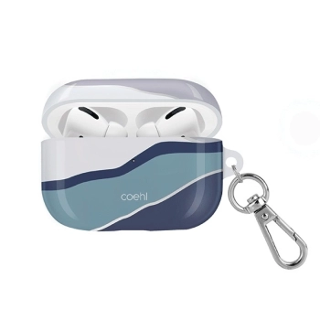 Etui Uniq Coehl Ciel na AirPods Pro - niebieskie