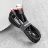 Kabel Baseus Cafule USB-A / USB-C QC 3.0 3A 0.5 m - czarno-czerwony