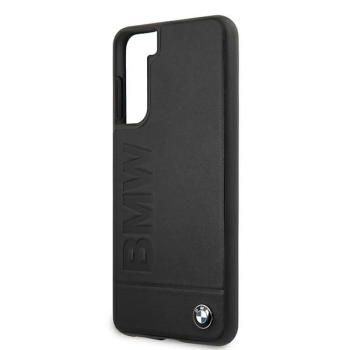 Etui BMW Signature Logo Imprint na Samsung Galaxy S21+ - czarne