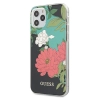 Etui Guess N.1 Flower Collection na iPhone 12 Pro Max - czarne