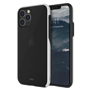 Etui UNIQ Vesto Hue na iPhone 11 Pro - czarno-białe