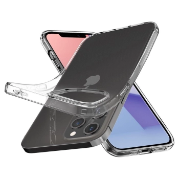 Etui Spigen Liquid Crystal na iPhone 12 / iPhone 12 Pro - przezroczyste