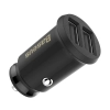 Mini ładowarka Baseus Grain Car Charger CCALL-ML01 samochodowa 2x USB-A 3.1A - czarna