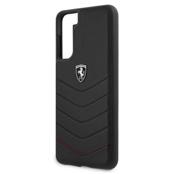 Etui Ferrari Off Track Quilted na Samsung Galaxy S21+ - czarne