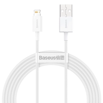 Baseus Superior kabel USB - Lightning 2,4A 2 m Biały (CALYS-C02)