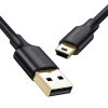 Ugreen kabel przewód USB - mini USB 480 Mbps 1,5 m czarny (US132 10385)