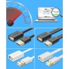 Ugreen kabel przewód przejściówka USB (żeński) - USB (męski) 2m czarny (10316)