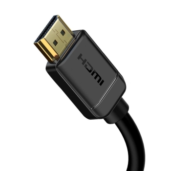 Baseus kabel przewód HDMI 2.0 4K 60 Hz 3D HDR 18 Gbps 2 m czarny (CAKGQ-B01)