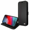 Etui BMW M Collection PU Carbon Stripe na iPhone 12 mini - czarne