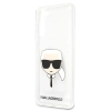 Etui Karl Lagerfeld Karl's Head na Samsung Galaxy S21+ - przezroczyste