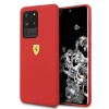 Etui Ferrari Silicone na Samsung Galaxy S20 Ultra - czerwone