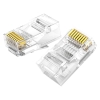 Ugreen 10x wtyk wtyczka złączka końcówka RJ45 8P8C Cat 6 przezroczysty (50961)