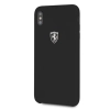 Etui Ferrari Silicone Off Track na iPhone Xs Max - czarne