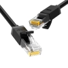 Ugreen kabel przewód internetowy sieciowy Ethernet patchcord RJ45 Cat 6 UTP 1000Mbps 10m czarny (20164)