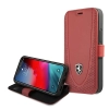 Etui Ferrari Off Track Perforated na iPhone 12 mini - czerwone