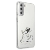 Etui Karl Lagerfeld Choupette Fun na Samsung Galaxy S21+ - przezroczyste