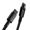 Kabel Baseus CATWJ-01 USB-C - USB-C PD QC 100W 5A 1m - czarny