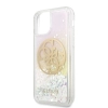 Etui Guess Gradient Liquid Glitter Circle Logo na iPhone 11 Pro - przezroczyste