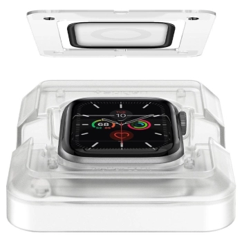 Szkło hybrydowe Spigen ProFlex EZ Fit na Apple Watch 4/5/6/SE (44mm)