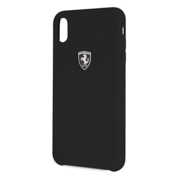 Etui Ferrari Silicone Off Track na iPhone Xs Max - czarne