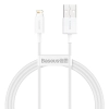 Baseus Superior kabel USB - Lightning 2,4A 1 m Biały (CALYS-A02)