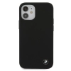 Etui BMW Silicone Signature na iPhone 12 mini - czarne