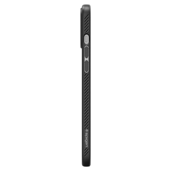 Etui Spigen Liquid Air na iPhone 12 / iPhone 12 Pro - czarny mat