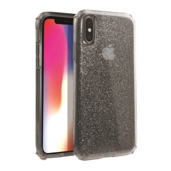 Etui Uniq Clarion Tinsel na iPhone Xs Max - czarne