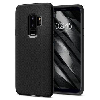 Etui Spigen Liquid Air na Samsung Galaxy S9+ - czarny mat