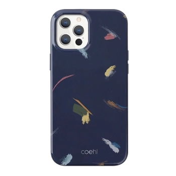 Etui Uniq Coehl Reverie na iPhone 12 / iPhone 12 Pro - niebieskie