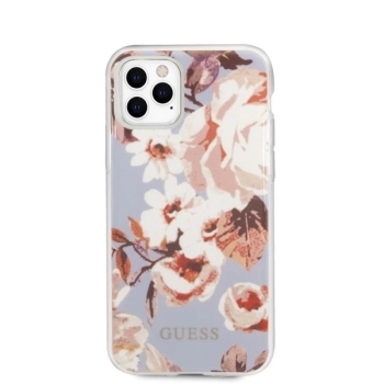 Etui Guess N.2 Flower Collection na iPhone 11 Pro Max - liliowe