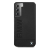 Etui BMW Signature Logo Imprint na Samsung Galaxy S21+ - czarne