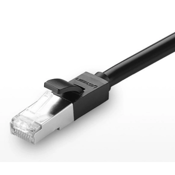 Kabel Ugreen NW112 11281 sieciowy Ethernet RJ45 (żeński) - RJ45 (męski) F/UTP Cat. 6 1 Gbps 2m - czarny