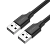 Ugreen kabel przewód USB 2.0 (męski) - USB 2.0 (męski) 0,5 m czarny (US128 10308)