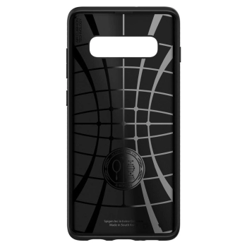 Etui Spigen Liquid Air na Samsung Galaxy S10+ - czarny mat