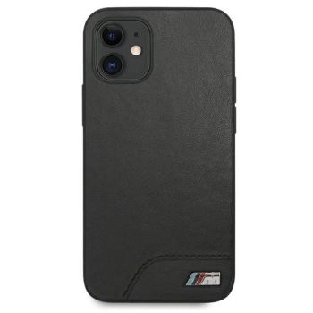 Etui BMW M Collection Smooth PU na iPhone 12 mini - czarne