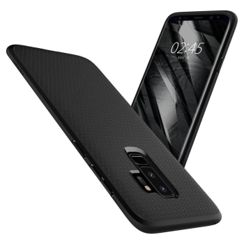 Etui Spigen Liquid Air na Samsung Galaxy S9+ - czarny mat